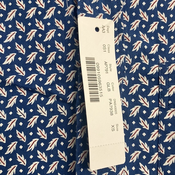 Print J. crew button up - Picture 2 of 5